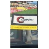 mid 1900s caliente horse racing brochure