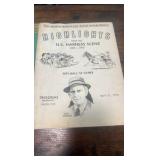 vintage horse racing paper items