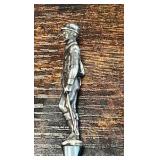 c1958 Tiffany and company sterling silver jockey themed letter opener