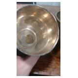 set of ashland derby party 1984 gold plated souvenir cups