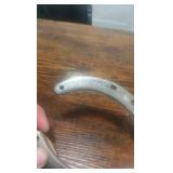 1903 nickle plated horse shoe award witchita kansas