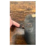 late 1800s early 1900s leather jockey identification arm band