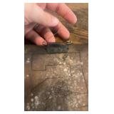 late 1800s early 1900s leather jockey identification number arm band