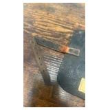 late 1800s early 1900s leather jockey identification arm band