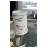 horse racing themed ceramics lot