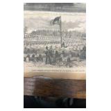 1867 Harper’s weekly newspaper cut outs