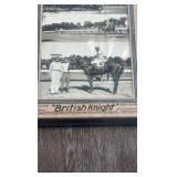 1946 British knight horse racing photo
