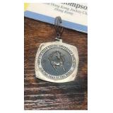 1978 vintage royal Hong Kong jockey club name tag