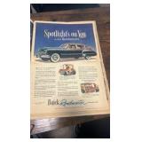 1949 Kentucky derby 75th anniversary commemorative news paper