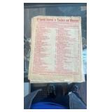 late 1800s sheet music