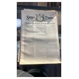 late 1880s-early 1900s sports magazines