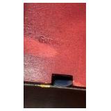 horse themed antique poker chip set