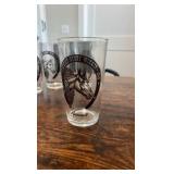 1930s-1940s Kentucky derby winners drinking glasses