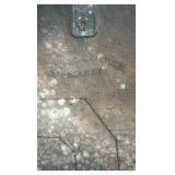 late 1800s early 1900s leather jockey identification number arm band