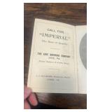 1914 Lake Erie trotting circuit official racing guide