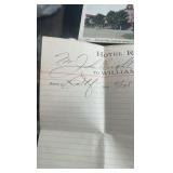 1904 lot of items from hotels in Cambridge springs Pennsylvania