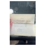 1944 wwii letter from General manager of Hollywood park to American legion