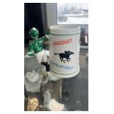 horse racing themed ceramics lot