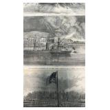 1867 Harper’s weekly newspaper cut outs