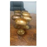 lot santa anita race track brass items 1937-1990s