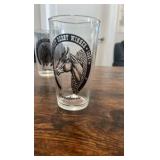 1930s-1940s Kentucky derby winners drinking glasses