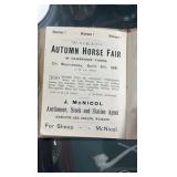 1891 horse racing booklet