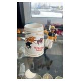 horse racing themed ceramics lot