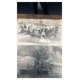 1867 Harper’s weekly newspaper cut outs