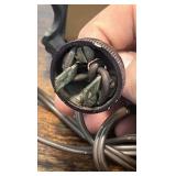 1930s Italian brass horse themed lamp florentine lamps