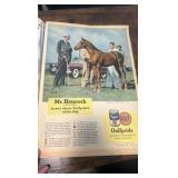 1949 Kentucky derby 75th anniversary commemorative news paper