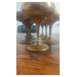 lot santa anita race track brass items 1937-1990s