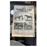 late 1880s-early 1900s sports magazines