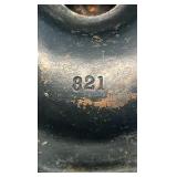 2 antique horse racing inkwells