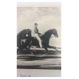 vintage horse racing collectible lot