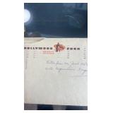 1944 wwii letter from General manager of Hollywood park to American legion