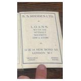 1939 badminton annual register of sporting and society fixtures and diary pocket book