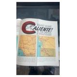 mid 1900s caliente horse racing brochure