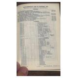 1939 badminton annual register of sporting and society fixtures and diary pocket book
