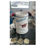 horse racing themed ceramics lot