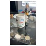 horse racing themed ceramics lot