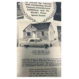 1949 Kentucky derby 75th anniversary commemorative news paper