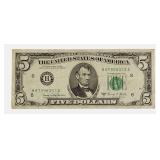 1969-C- $5  Federal Reserve Note