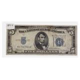 1934-A - $5  Federal Reserve Note
