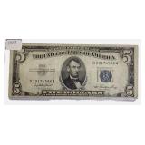 1953- $5 Federal Reserve Note