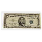 1953- $5 Federal Reserve Note