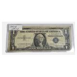 1957 - A - Off Cut -  $1 Federal Reserve Note