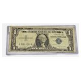 1957 - A - Off Cut -  $1 Federal Reserve Note