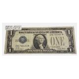 1928 - A - Cut Off - FUNNY BACK-  $1 Federal Reserve Note