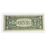 2017- Star Note- Low Number # 587780 - $1 Federal Reserve Note