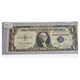 1935-D- No Motto -  $1 Federal Reserve Note